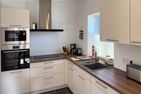 Haus Dünenperle Ferienwohnung "Dünengras" Wittdün auf Amrum - Küche / Küchenzeile
