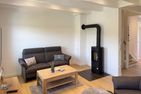 Haus Dünenperle Ferienwohnung "Wanderdüne" Wittdün auf Amrum - Kamin-/Ofen