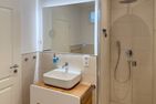 Haus Dünenperle Ferienwohnung "Wanderdüne" Wittdün auf Amrum - Badezimmer