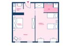  Ferienanlage Landliebe Appartement 6 Alkersum - Grundriss