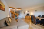 Ferienwohnpark Immenstaad am Bodensee Maisonette-Wohnung 55/27 mit Seeblick Bodensee - Living room