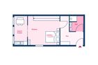  Ferienanlage Landliebe Appartement 12 Alkersum - Grundriss