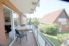 Sandwall 68, Whg. 12, Haus Seeadler Wyk - Sehr schöner Balkon nach Westen