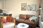  Sandwall 68, Whg. 12, Haus Seeadler Wyk - Ledercouch im WZ