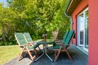 An den Boddenwiesen An den Boddenwiesen 02 Wieck auf dem Darß - Terrasse