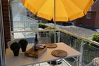  Ferienwohnung Möwennest Büsum Büsum - Balkon