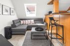 Residenz am Meer 24D Weischer Billstraße - Wohnzimmer