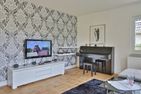 Ferienhaus Ragna Ferienhaus Ragna Appartement 1 Haffkrug - Wohnzimmer
