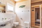  Ferienhaus Snorris Stuga Olpenitz Ostseeresort Olpenitz - Sauna