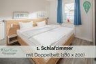 Residenz am Meer 24D Herzmuschel Billstraße - Schlafzimmer