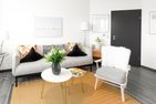 Residenz am Meer 24D Lummerland Billstraße - Wohnzimmer