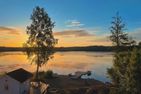  (54) Ferienhaus "Trestenshult" nahe dem See Åsnen Smaland - Ferienhaus mit Steg und Boot am See in Schweden