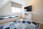  Nordseehaus Föhr Hausteil 1 Borgsum - Schlafzimmer