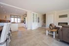  Nordseehaus Föhr Hausteil 2 Borgsum - Wohnzimmer