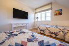  Nordseehaus Föhr Hausteil 2 Borgsum - Schlafzimmer