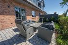  Nordseehaus Föhr Hausteil 2 Borgsum - Terrasse