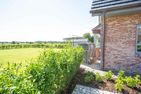  Nordseehaus Föhr Hausteil 1 Borgsum - Gartenblick
