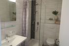  Sandwall 68, Whg. 12, Haus Seeadler Wyk - Bad mit Dusche/WC