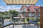 Haus Ostseeallee 33 Ostseeallee 33 Appartement 8 Strandhafer Niendorf / Ostsee - Balkon