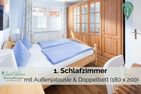 Residenz am Meer 24D Sandbank24 Billstraße - Schlafzimmer