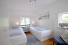 Starklef 21, Whg. 1 Wyk - Schlafzimmer 2 mit 2 Einzelbetten
