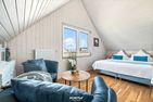  Ferienhaus Tüddis Huus Olpenitz Ostseeresort Olpenitz - Schlafzimmer