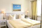 Strand Residenz Ferienwohnung *SonnenOase* Wittdün auf Amrum - Schlafbereich der Sonnenoase in Wittdün auf Amrum