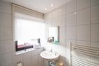  Haus Jungnamen Sand Whg. 7 Wittdün - Badezimmer in der Ferienwohnung Jungnamen Sand 7 in Wittdün auf Amrum