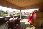  Haus Jungnamen Sand Whg. 12 Wittdün - Balkon der Ferienwohnung Jungnamen Sand 12 in Wittdün auf Amrum