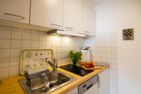  Haus Jungnamen Sand Whg. 14 Wittdün - Küche in der Ferienwohnung Jungnamen Sand 14 in Wittdün auf Amrum