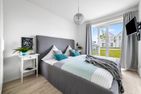  Ferienwohnung Kleine Freiheit Olpenitz Ostseeresort Olpenitz - Schlafzimmer