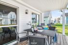  Ferienwohnung Sonnenaufgang Olpenitz Ostseeresort Olpenitz - Terrasse