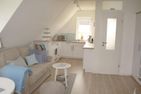  Himmelreich Amrum Norddorf - Wohnzimmer der Ferienwohnung Himmelreich in Norddorf auf Amrum
