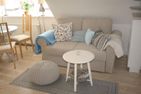  Himmelreich Amrum Norddorf - Sofa der Ferienwohnung Himmelreich in Norddorf auf Amrum