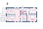  Hygge Hus Oevenum - Grundriss
