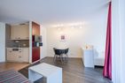 Ferienwohnpark Immenstaad am Bodensee Ein-Zimmer-Apartment 55/11 Bodensee - Living room