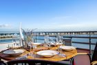  Ferienwohnung Art and Soul Penthouse, App. 27 Olpenitz Ostseeresort Olpenitz - Balkon