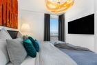  Ferienwohnung Art and Soul Penthouse, App. 27 Olpenitz Ostseeresort Olpenitz - Schlafzimmer