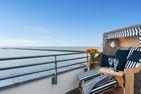  Ferienwohnung Art and Soul Penthouse, App. 27 Olpenitz Ostseeresort Olpenitz - Terrasse
