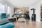  Ferienwohnung Waterkant Olpenitz Ostseeresort Olpenitz - Wohnzimmer