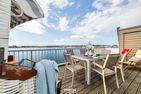  Ferienwohnung Waterkant Olpenitz Ostseeresort Olpenitz - Terrasse