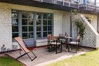  Haus Fünen am Südstrand 2 Wyk auf Föhr - Terrasse