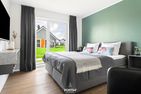  Ferienhaus Strandhaus 37 Olpenitz Ostseeresort Olpenitz - Schlafzimmer