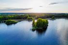  (43) Kleines weißes Ferienhaus am See Ingarpasjön in Schweden Smaland - 