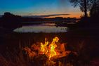  (43) Kleines weißes Ferienhaus am See Ingarpasjön in Schweden Smaland - 