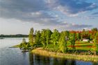  (43) Kleines weißes Ferienhaus am See Ingarpasjön in Schweden Smaland - 