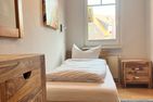 Friesenkate Backbord Norderney - die insellotsen Norderney / Friesenkate Backbord - Schlafzimmer 2 (Einzelbett)