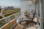  Poseidon am Weststrand Norderney - die insellotsen Norderney / Poseidon am Weststrand - Balkon mit Meerblick