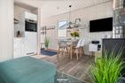  Ferienhaus Nautilus 83 Olpenitz Ostseeresort Olpenitz - Wohnzimmer