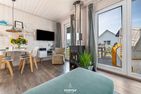  Ferienhaus Nautilus 83 Olpenitz Ostseeresort Olpenitz - Wohnzimmer